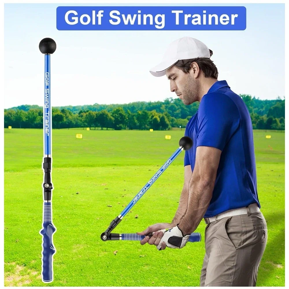 Adjustable Golf Swing Trainer Aid Stick Posture Arm Corrector Forearm Rotation
